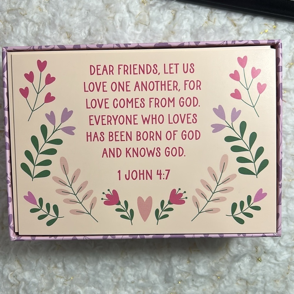 Bible verse‎ Set of 64 Cards size 5'x3.5' Faith Love Box - Picture 7 of 7